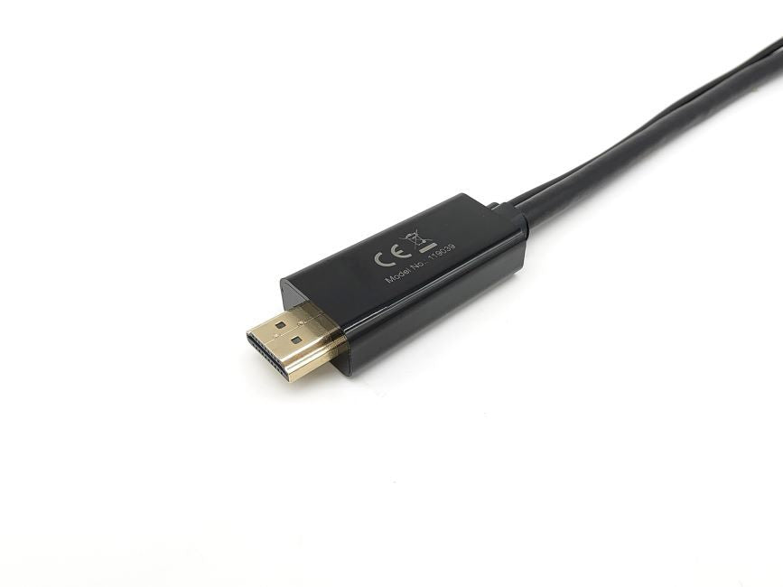 Equip - 119039 adaptador de cable de vídeo 0 15 m HDMI tipo A (Estándar) DisplayPort Negro