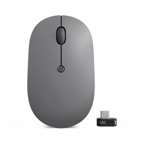 Lenovo - Go USB-C Wireless Mouse ratón Oficina Ambidextro RF inalámbrico Óptico 2400 DPI