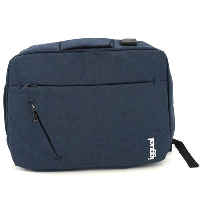 iggual - Mochila portátil 15.6" Adaptative Work Azul