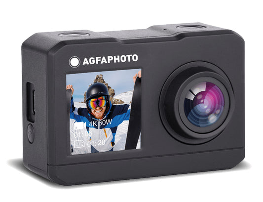 AgfaPhoto - Action Cam cámara para deporte de acción 16 MP 2K Ultra HD CMOS Wifi 58 g