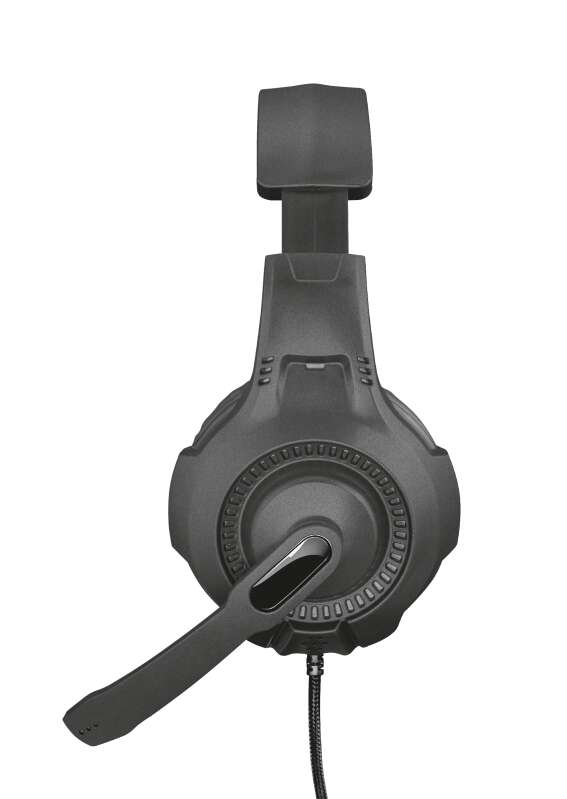 Trust Gaming GXT 307 Ravu Auriculares con Microfono - Microfono Plegable - Diadema Ajustable - Control en Cable - Compatible PS4, Nintendo Switch, Xbox One - Cable de 2m - Color Negro/Rojo 1 pieza(s)