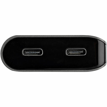 StarTech.com - Adaptador Multipuertos USB-C - Docking Station USB Tipo C a HDMI o Mini DisplayPort 4K60 - Replicador de Puertos USBC PD 100W - Hub USB 4 Puertos - Red - con Cable Incorporado de 30cm