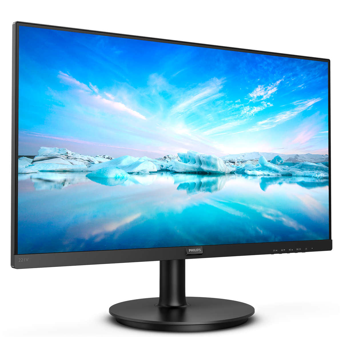 Philips - V Line 221V8A/00 LED display 54 6 cm (21.5") 1920 x 1080 Pixeles Full HD Negro