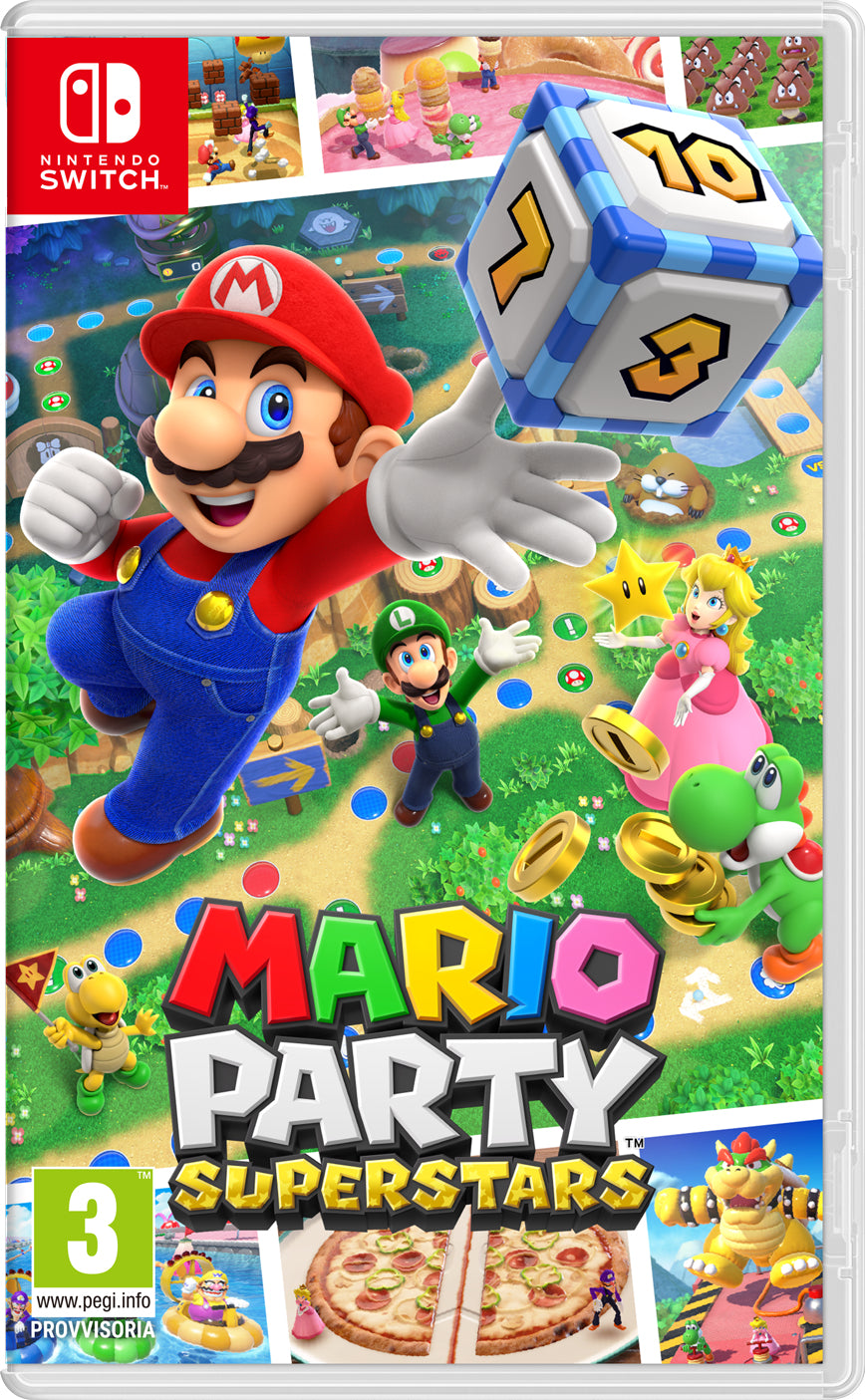 Nintendo - Mario Party Superstars Estándar Inglés  Español Nintendo Switch