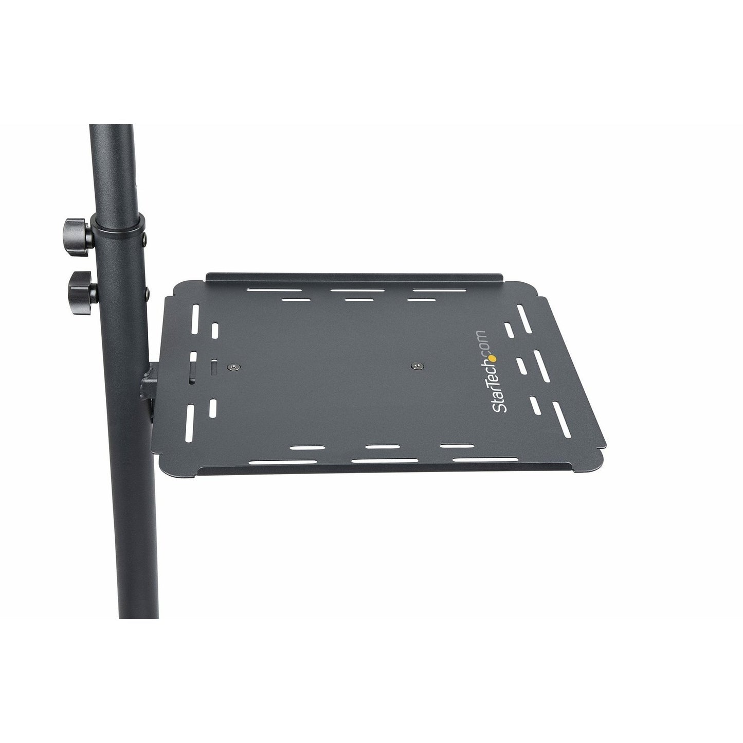 StarTech.com - Soporte Móvil para Proyector y Ordenador Portátil - Carrito de Servicio Pesado para Proyector (2 Estantes) - de Altura Ajustable para Presentaciones - con Ruedas Bloqueables