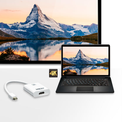 ATEN - Adaptador activo de Mini DisplayPort a HDMI 4K