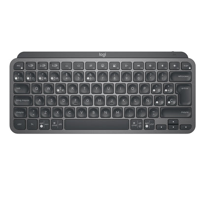 Logitech - MX Keys Mini teclado Oficina RF Wireless + Bluetooth QWERTY Español Grafito