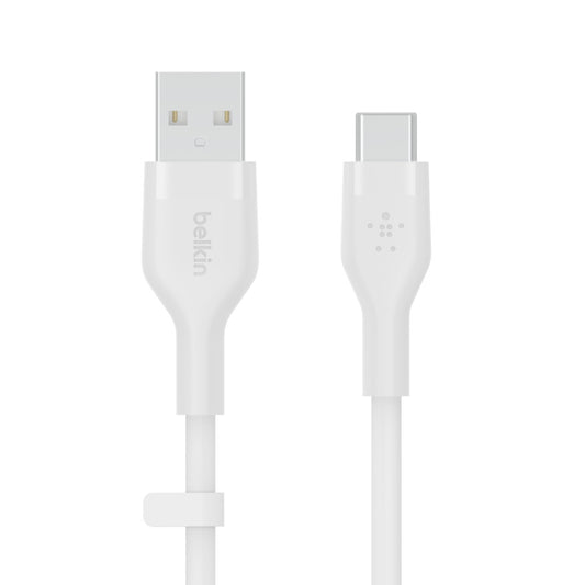 Belkin - BOOST?CHARGE Flex cable USB 2 m USB 2.0 USB C Blanco