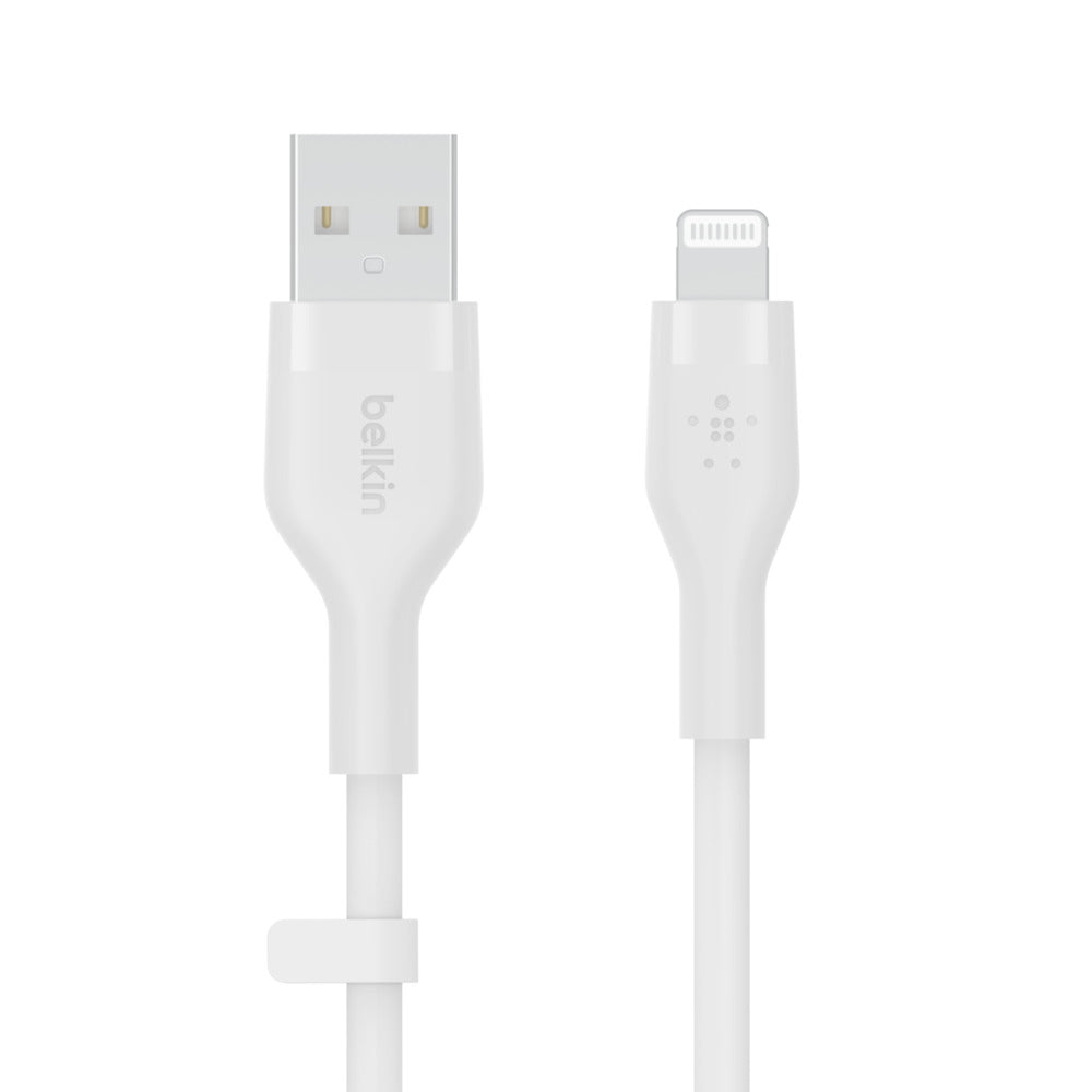 Belkin - Cbl Scicone USB-A LTG 2M blc Blanco