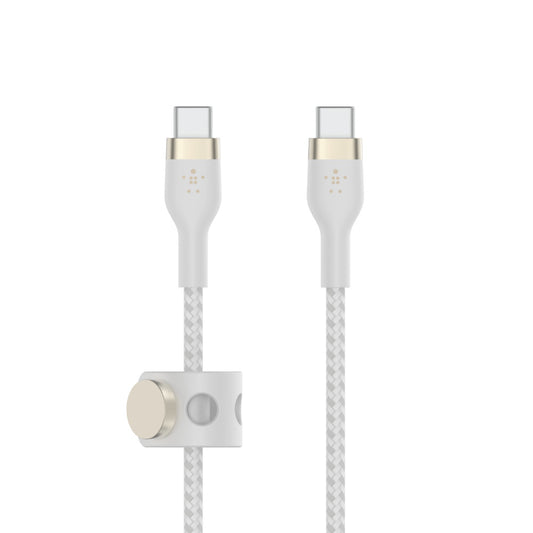 Belkin - BOOST?CHARGE PRO Flex cable USB 2 m USB 2.0 USB C Blanco