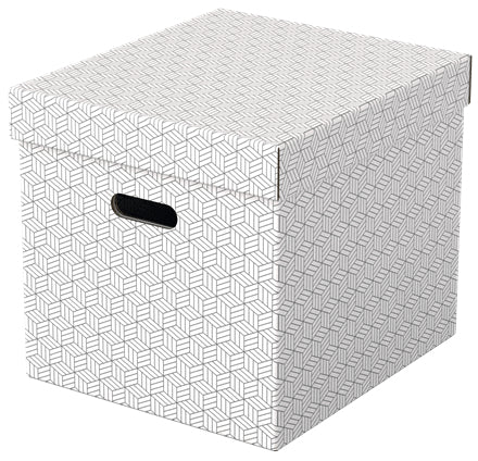 Esselte - 628288 caja de almacenaje Rectangular Cartón Blanco