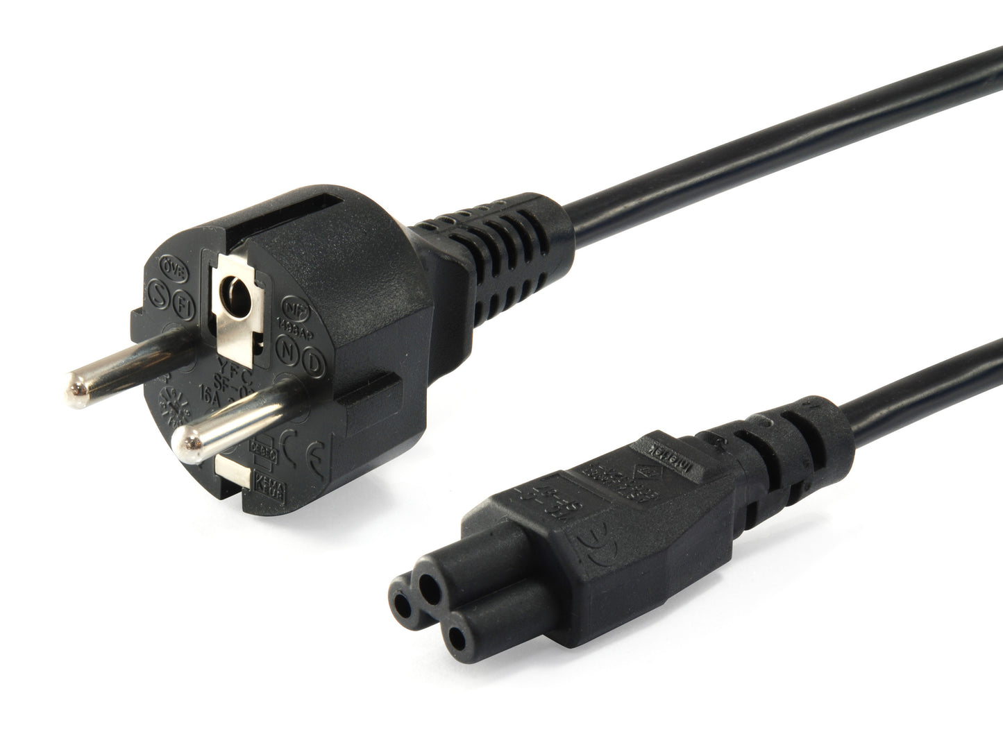 Equip - 112151 cable de transmisión Negro 3 m Enchufe tipo F C5 acoplador