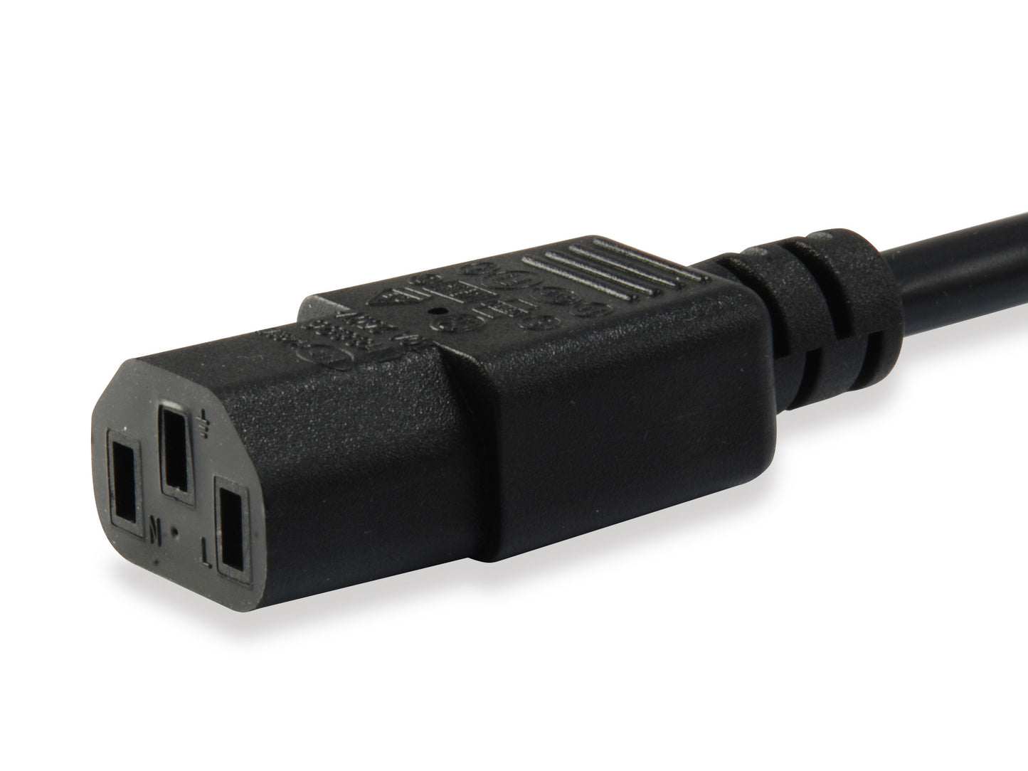 Equip - 112101 cable de transmisión Negro 3 m C13 acoplador C14 acoplador