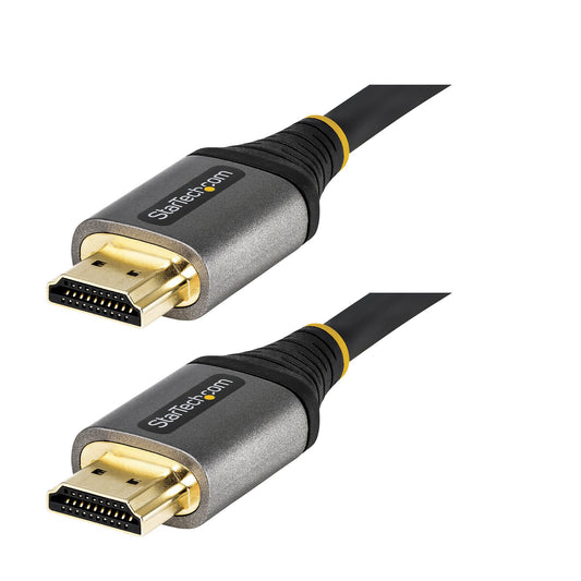 StarTech.com - Cable de 5m HDMI 2.1 8K - Cable HDMI Certificado de Ultra Alta Velocidad - 48Gbps - 8K 60Hz - 4K 120Hz - HDR10+ - eARC - Cable HDMI Ultra HD 8K - Cubrimiento de TPE