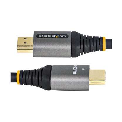 StarTech.com - Cable 5m HDMI 2.0 de Alta Velocidad con Ethernet con Certificación Premium - Cable HDMI de 4K a 60Hz - HDR10 - ARC - Ultra HD - para Monitores 4K UHD - M/M