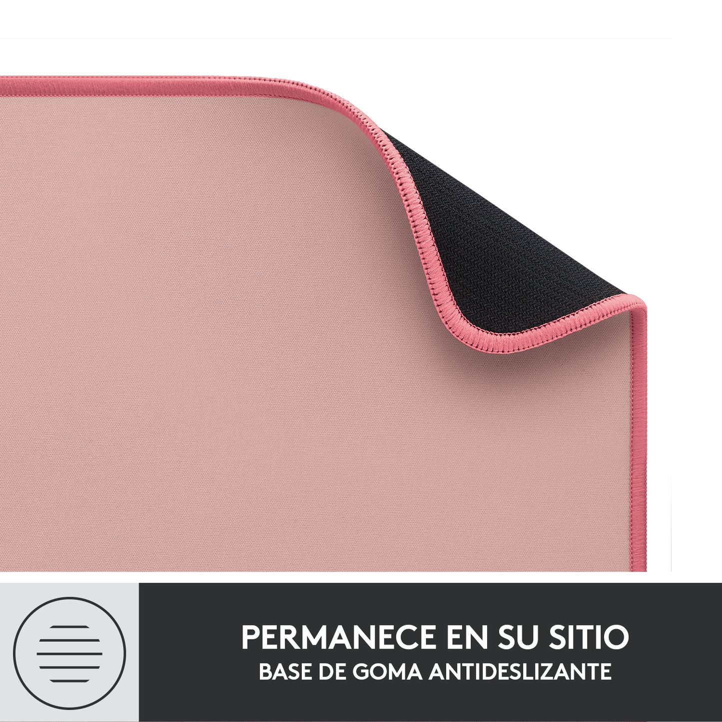 Logitech - Desk Mat Studio Series Rosa