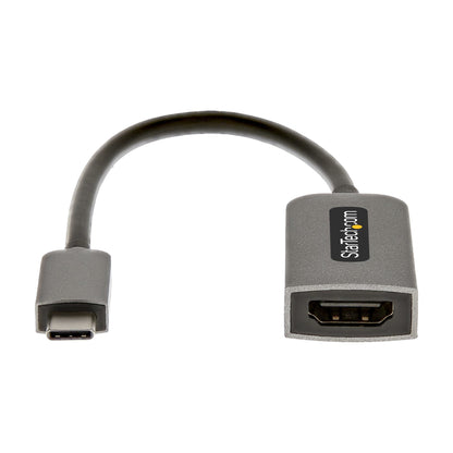 StarTech.com - Adaptador USB C a HDMI de Vídeo 4K 60Hz - HDR10 - Conversor Tipo Llave USB Tipo C a HDMI 2.0b Dongle - Convertidor USBC con Modo Alt de DP a Monitor TV o Proyector