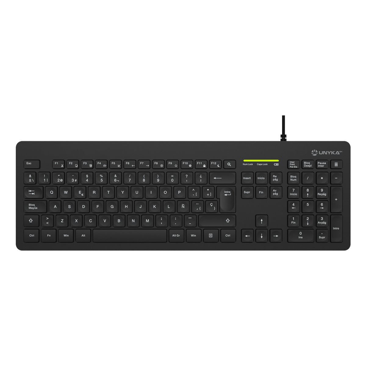 UNYKAch - Kit Teclado + Ratón Combo Pro MK211 Slim