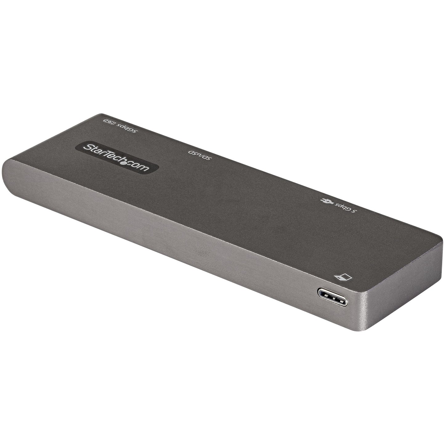 StarTech.com - Adaptador Multipuertos USB C para MacBook Pro/Air - Docking Station USB Tipo C a HDMI 4K - con PD de 100W Pass-through - Lector de Tarjetas SD MicroSD - Hub Ladrón USB 3.0 de 2 Puertos