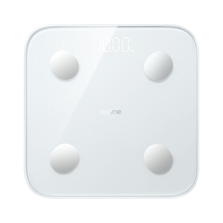 realme - Smart Scale Rectángulo Blanco Báscula personal electrónica