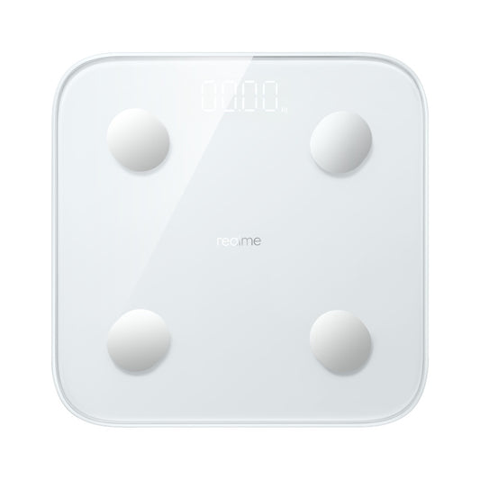 realme - Smart Scale Rectángulo Blanco Báscula personal electrónica