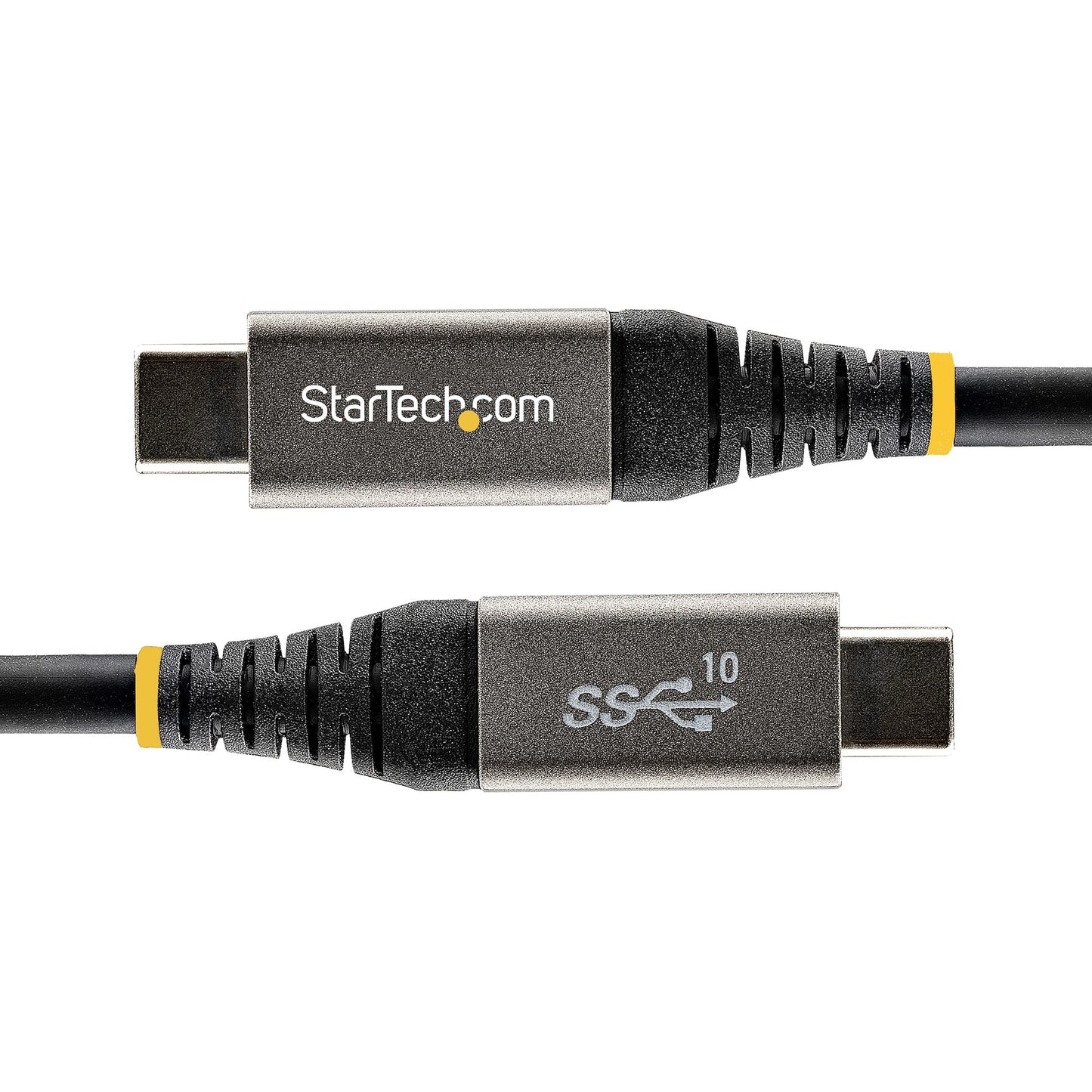 StarTech.com - Cable de 1m USB-C de 10Gbps - Cable USB Tipo C Certificado por USB-IF - Cable USB TipoC USB 3.1/3.2 Gen 2 - Con Carga por Entrega de Alimentación PD de 100W (5A)  Modo Alt de DP