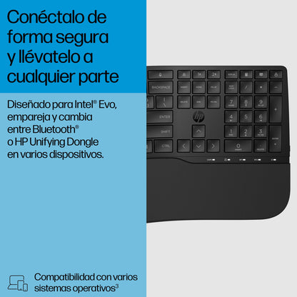 HP - 685 Comfort Dual-Mode Keyboard