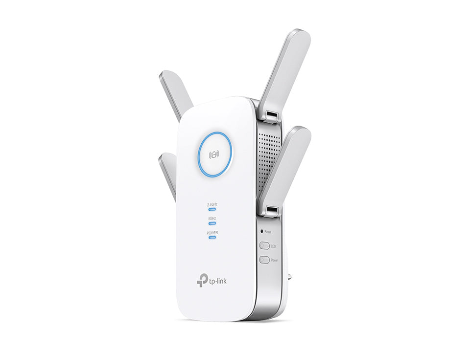 TP-Link - RE650 ampliador de red Transmisor de red Blanco 10  100  1000 Mbit/s