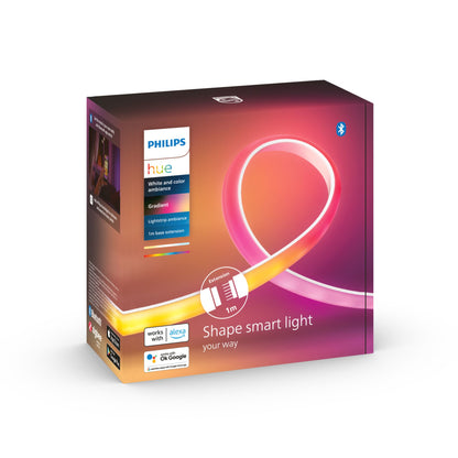 Philips by Signify - Hue White and Color ambiance Extensión 1 metro Gradient Lightstrip