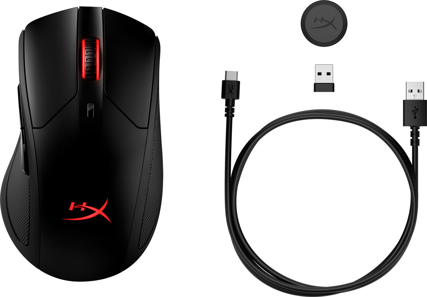 HyperX - HP HYPERX PULSEFIRE DART WIRELESS GAMING MOUSE  4P5Q4AA  HX-MC006B