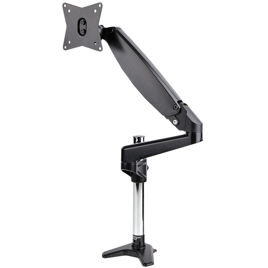 StarTech.com - Brazo de Soporte de Escritorio para Un Monitor VESA de hasta 32" o Ultraancho de 49" 8kg - Base para 1 Monitor de Movimiento Articulado y Altura Ajustable - Grommet o Mordaza