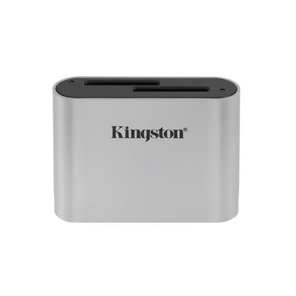 Kingston Technology - Workflow SD Reader Negro  Plata