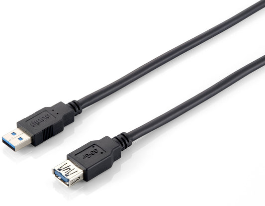 Equip - 128399 cable USB USB 3.2 Gen 1 (3.1 Gen 1) 3 m USB A Negro