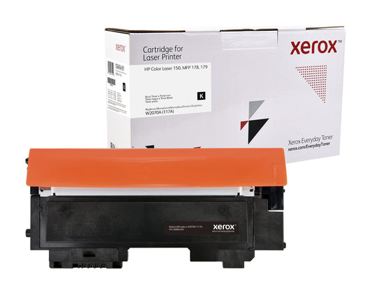 Everyday El tóner ™ Negro de Xerox es compatible con HP 117A (W2070A), Capacidad estándar