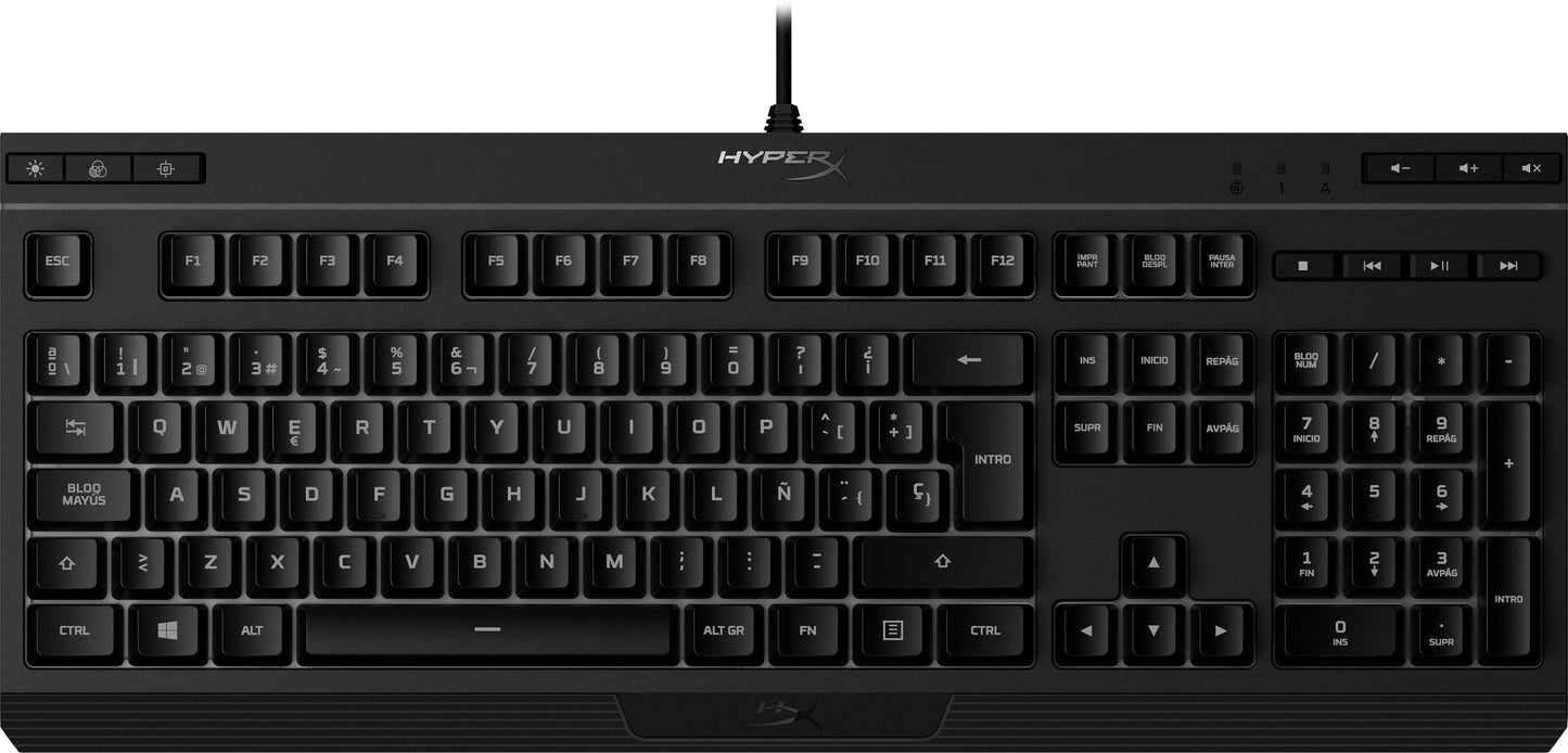 HyperX - HP HYPERX ALLOY CORE RGB GAMING KEYBOARD  ES  4P4F5AE#ABE  HX-KB5ME2-ES