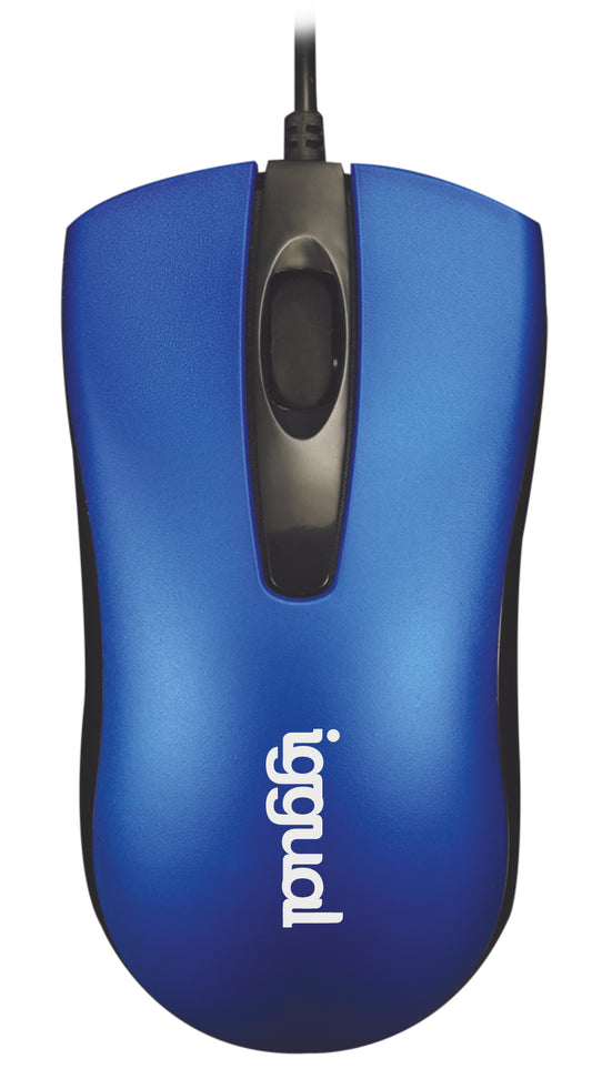 iggual - IGG317631 ratón Oficina Ambidextro USB tipo A 1200 DPI