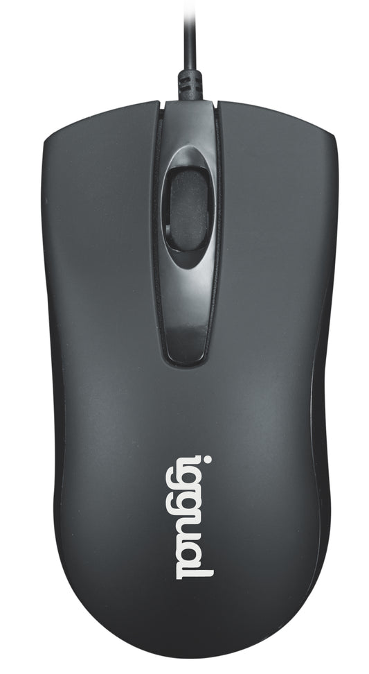 iggual - IGG317648 ratón Oficina Ambidextro USB tipo A 1200 DPI