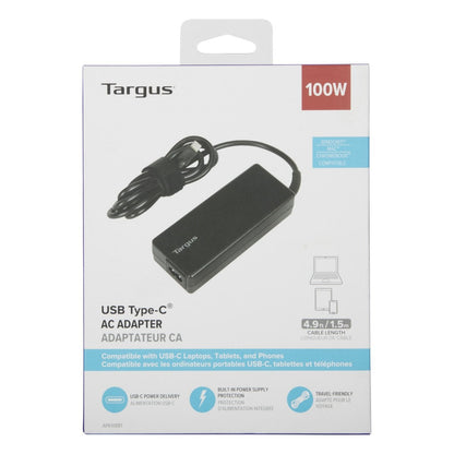 Targus - APA108EU adaptador e inversor de corriente Interior 100 W Negro