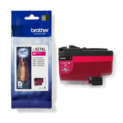 Brother LC-427XLM cartucho de tinta 1 pieza(s) Original Alto rendimiento (XL) Magenta