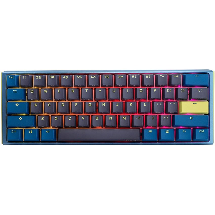 Ducky - One 3 Daybreak Mini teclado Juego USB Español Azul  Gris