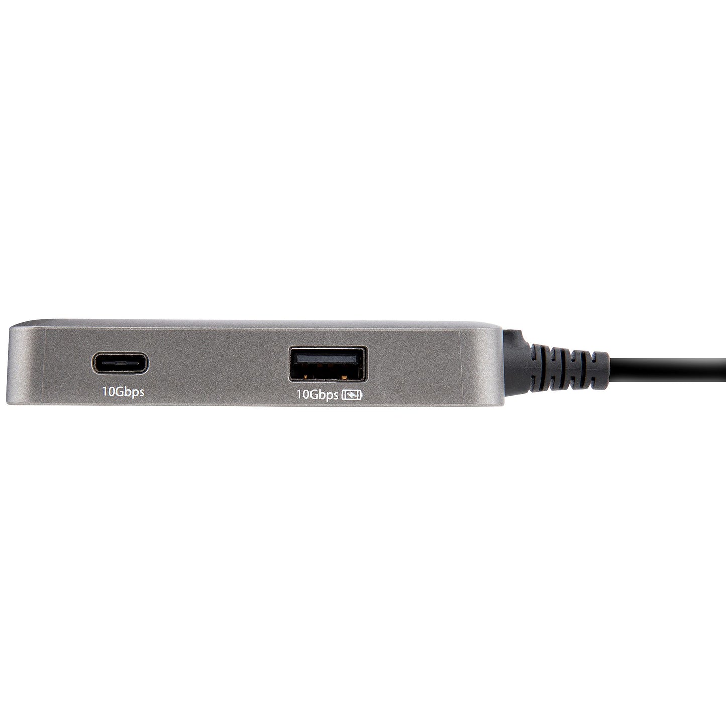 StarTech.com - Adaptador Multipuertos USB C - USB-C a HDMI 2.0 4K 60Hz  PD con Paso de 100W - Hub USB de 3 Puertos de 10Gbps - Mini Docking Station USB Tipo C Portátil - Cable de 25cm