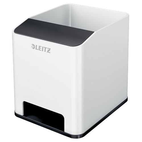 Leitz - Desk Top Storage porta lápices Poliestireno Negro  Blanco