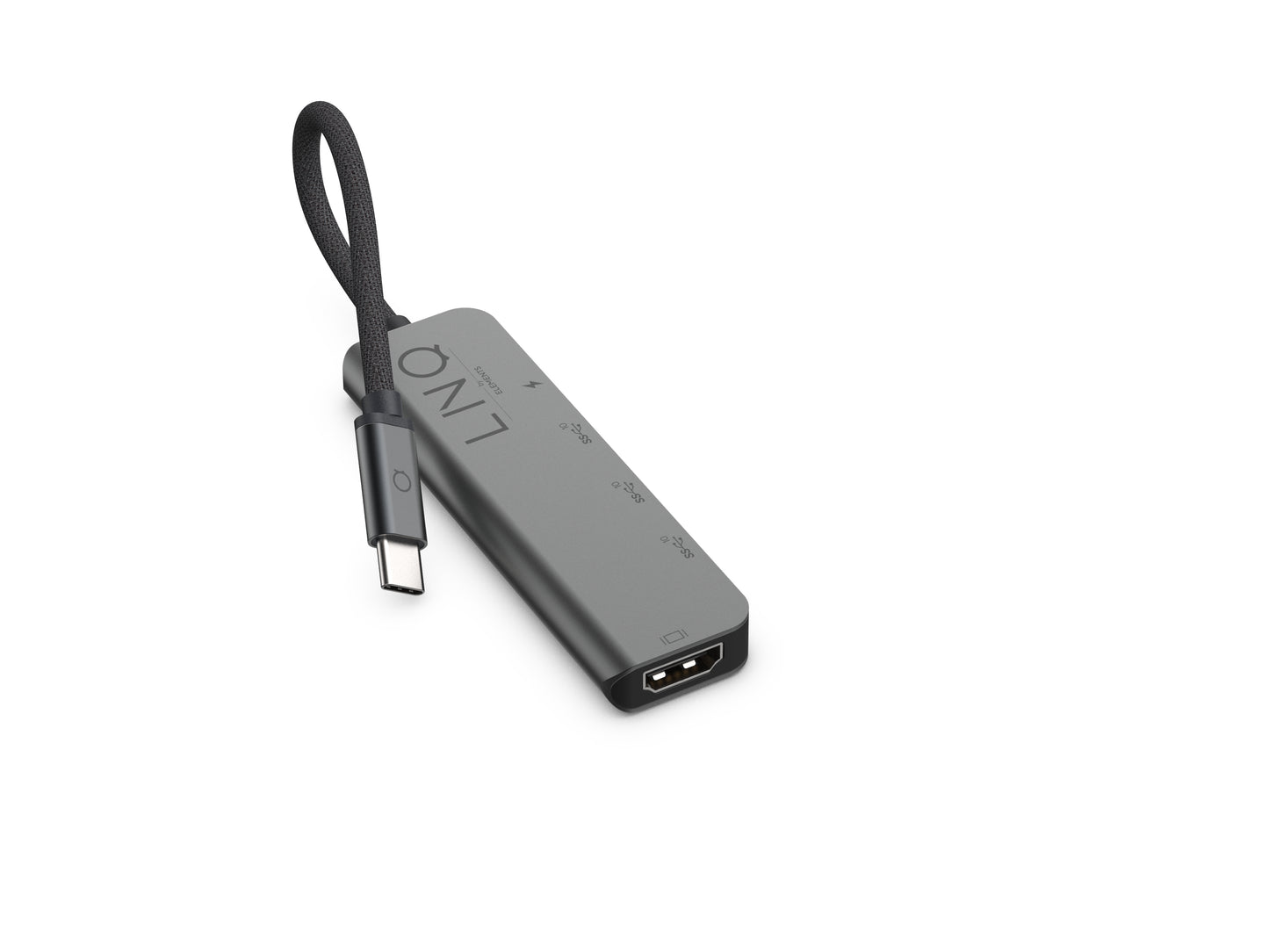 LINQ byELEMENTS - 5in1 Pro USB-C 10Gbps Multiport Hub with 4K HDMI