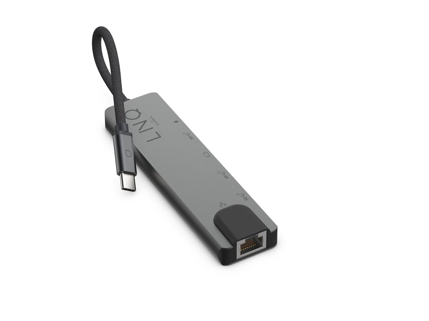 LINQ byELEMENTS - 6in1 Pro USB-C 10Gbps Multiport Hub with 4K HDMI and Ethernet