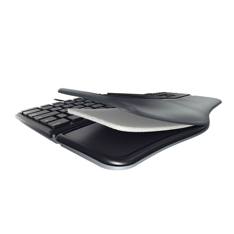 CHERRY - KC 4500 ERGO teclado Universal USB QWERTY Español Negro