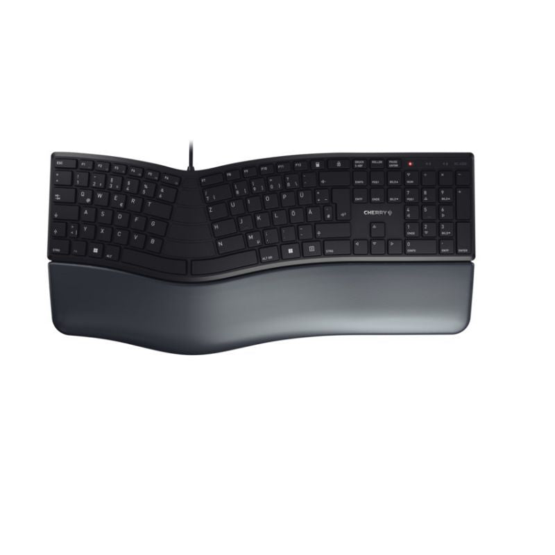 CHERRY - KC 4500 ERGO teclado Universal USB QWERTY Español Negro