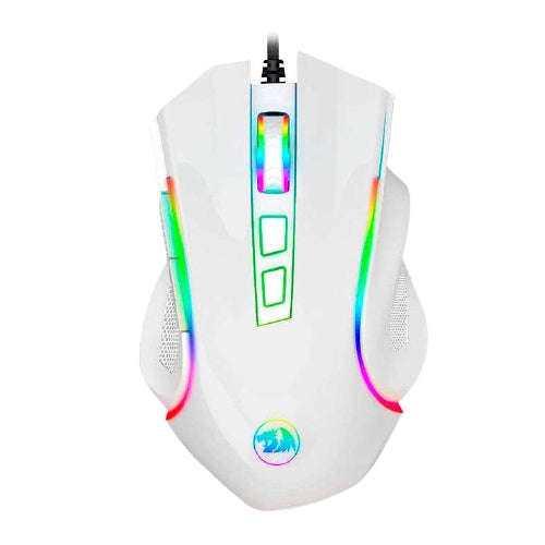 REDRAGON - M607W GRIFFIN WHITE  Mouse optico ergonómico