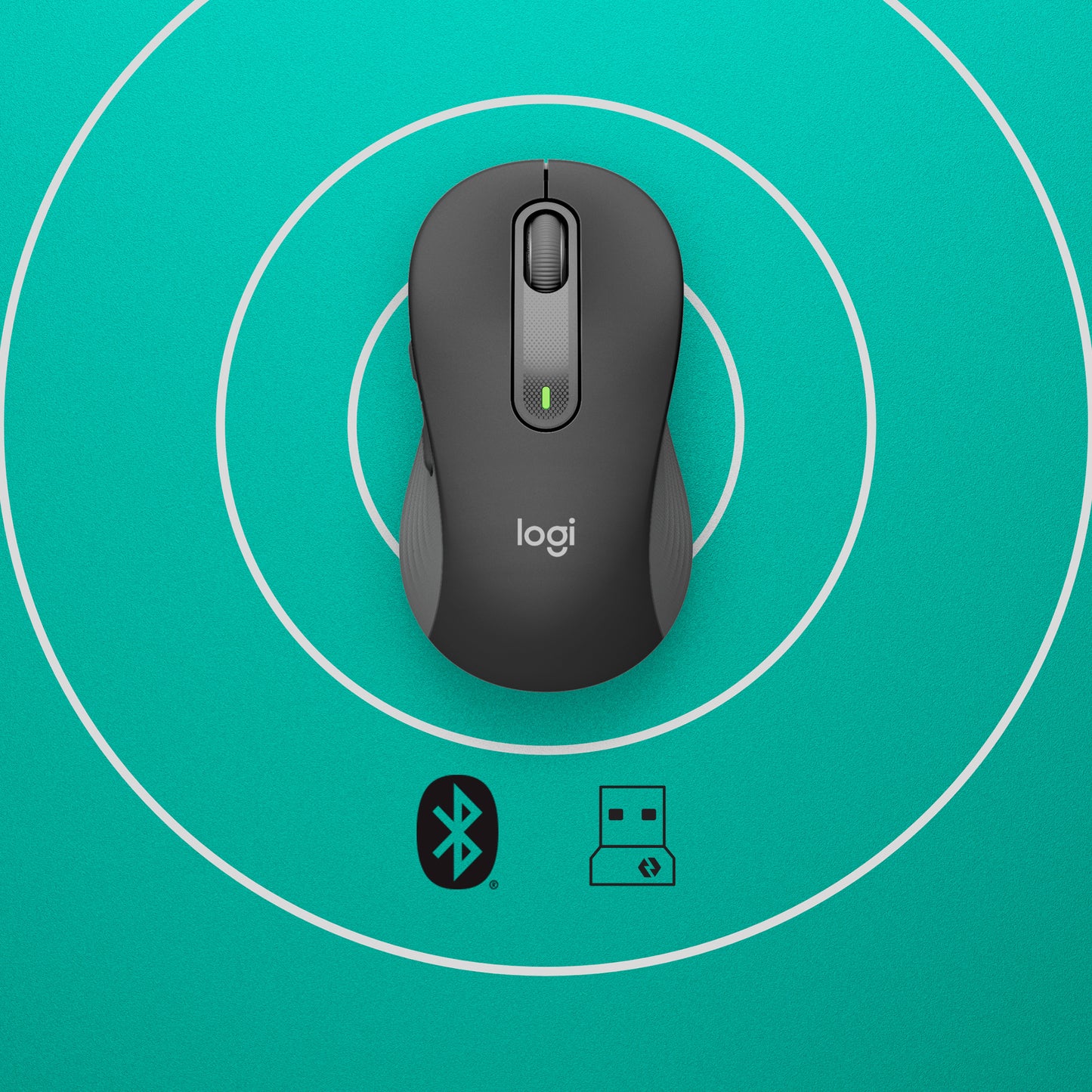 Logitech - Signature M650 for Business ratón Oficina mano derecha RF Wireless + Bluetooth Óptico 4000 DPI