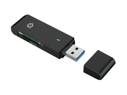 Conceptronic - BIAN02B lector de tarjeta USB 3.2 Gen 1 (3.1 Gen 1) Type-A Negro