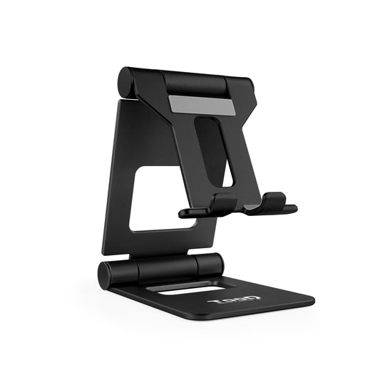 TooQ - Soporte de sobremesa ajustable para teléfono / tablet hasta 10  Negro